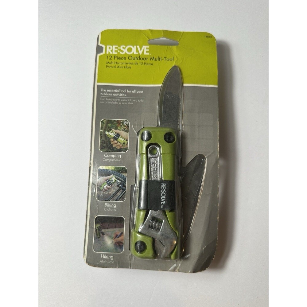 Resolve 12pc Multi Tool , New